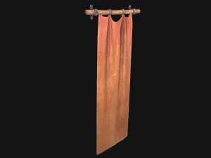 Medieval Flag Model 3D