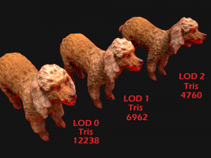 Dog Cockapoo Cocker Spaniel Mix Poodle Modelo 3D