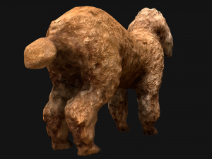 Dog Cockapoo Cocker Spaniel Mix Poodle Modelo 3D