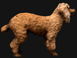 Dog Cockapoo Cocker Spaniel Mix Poodle Modelo 3D