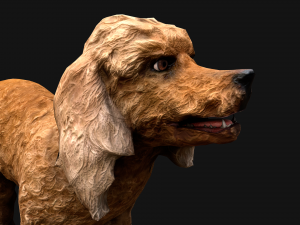Dog Cockapoo Cocker Spaniel Mix Poodle Modelo 3D