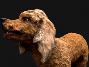 Dog Cockapoo Cocker Spaniel Mix Poodle Modelo 3D