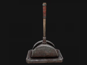 Medieval Lift Elevator 3D Model