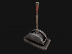 Medieval Crane 3Dモデル
