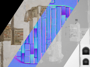 Staircase in a Medieval Room 3D Model