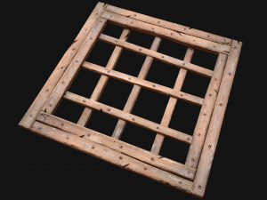 Wooden Roof Medieval Pack Model 3D