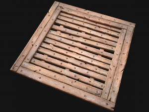 Wooden Roof Medieval Pack Model 3D