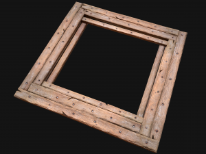 Wooden Roof Medieval Pack Model 3D