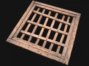 Wooden Roof Medieval Pack 3D Model