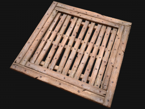 Wooden Roof Medieval Pack Model 3D