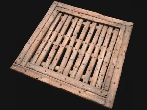 Wooden Roof Medieval Pack 3D Model