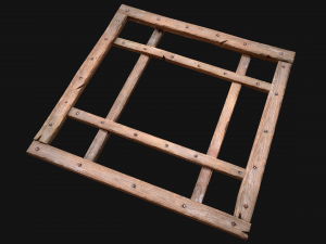 Wooden Roof Medieval Pack Model 3D
