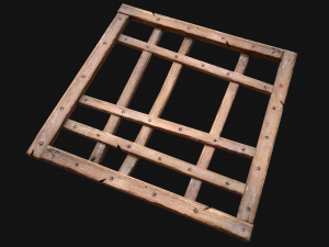 Wooden Roof Medieval Pack Model 3D