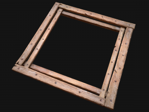 Wooden Roof Medieval Pack Model 3D