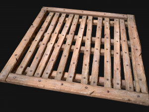 Wooden Floor or Roof Medieval 3D-Modell