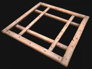 Medieval Tile Pyramid Roof 3D Model
