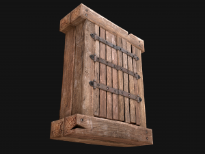 Medieval Windows Set Model 3D