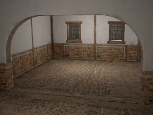Medieval House 1 Cottage 3D Model