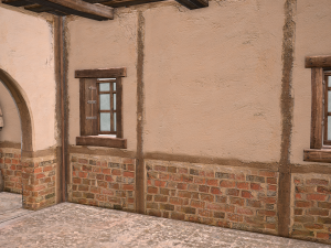 Medieval House 2 Barrack 3D Модель