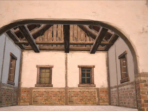 Medieval House 3 Residence 3D Model