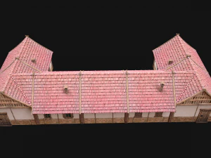 Medieval House 3 Residence 3D Model
