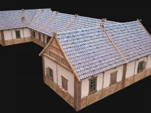 Medieval House 3 Residence 3D Model
