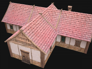 Medieval Town House 4 3D 모델