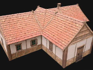 Medieval Town House 4 3D 모델
