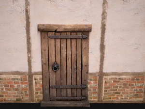Medieval Town House 4 3D Model