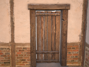 Medieval Town House 4 3D 모델