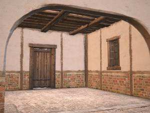 Medieval Town House 4 3D 모델