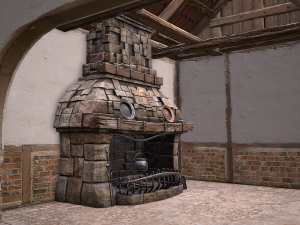 Medieval Buildings Set 3D Model