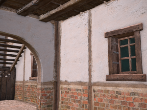 Medieval Town House Cottage 3Dモデル