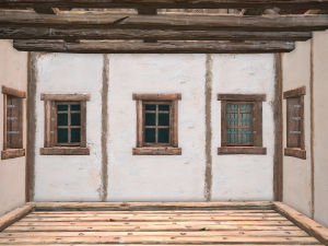 Medieval Town House Cottage 3Dモデル