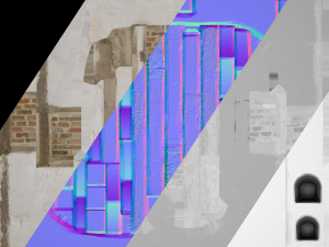 Medieval Town House with Staircase 3D Модель
