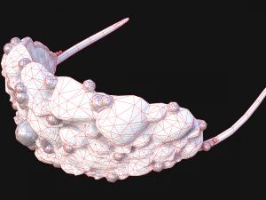 Sea Crown Mermaid Hair Band 3D Model