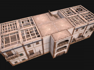 Medieval House Cottage Skyscraper 3D 模型