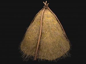 Haystack Stack of Hay Large Pile 3D Модель