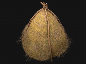 Haystack Stack of Hay Large Pile 3D Модель