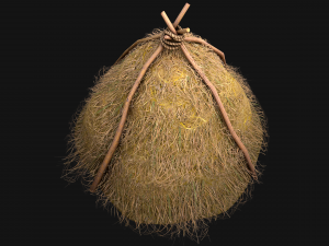 Haystack Stack of Hay Large Pile 3D Модель
