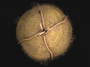 Haystack Stack of Hay Large Pile 3D Модель