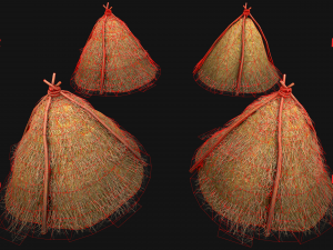 Haystack Stack of Hay Large Pile 3D Модель