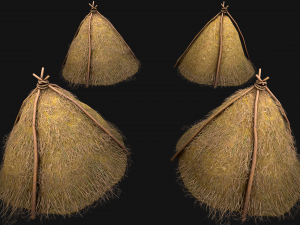 Haystack Stack of Hay Large Pile 3D Модель