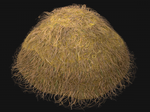 Haystack Stack of Hay Straw Pile 3D Model