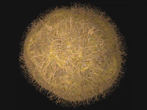 Haystack Stack of Hay Straw Pile 3D Model