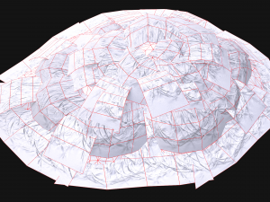 Haystack and Straw on Earth Model 3D