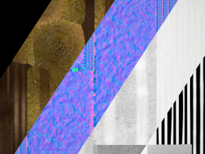 Hay Bale Square and Round 3D Model