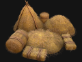 Hay Haystack Bale Farm Pack 3D Model