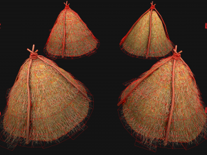 Hay Haystack Bale Farm Pack 3D Модель