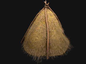 Hay Haystack Bale Farm Pack 3D Модель